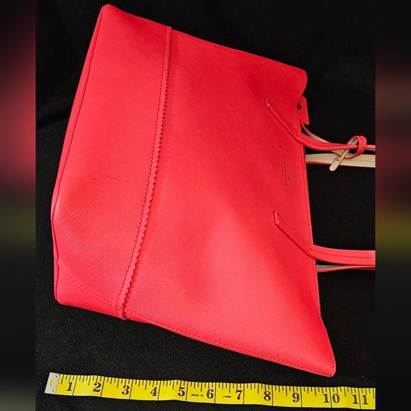 Kate Spade Coral Color Promenade Place Reversible Tote Bag - Picture 4 of 16